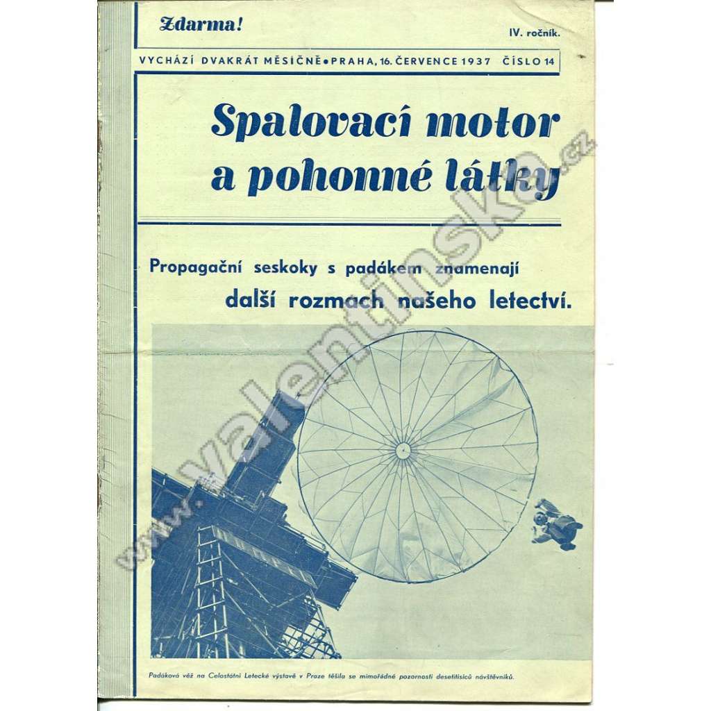 ČASOPIS SPALOVACÍ MOTOR A POHONNÉ LÁTKY IV/14