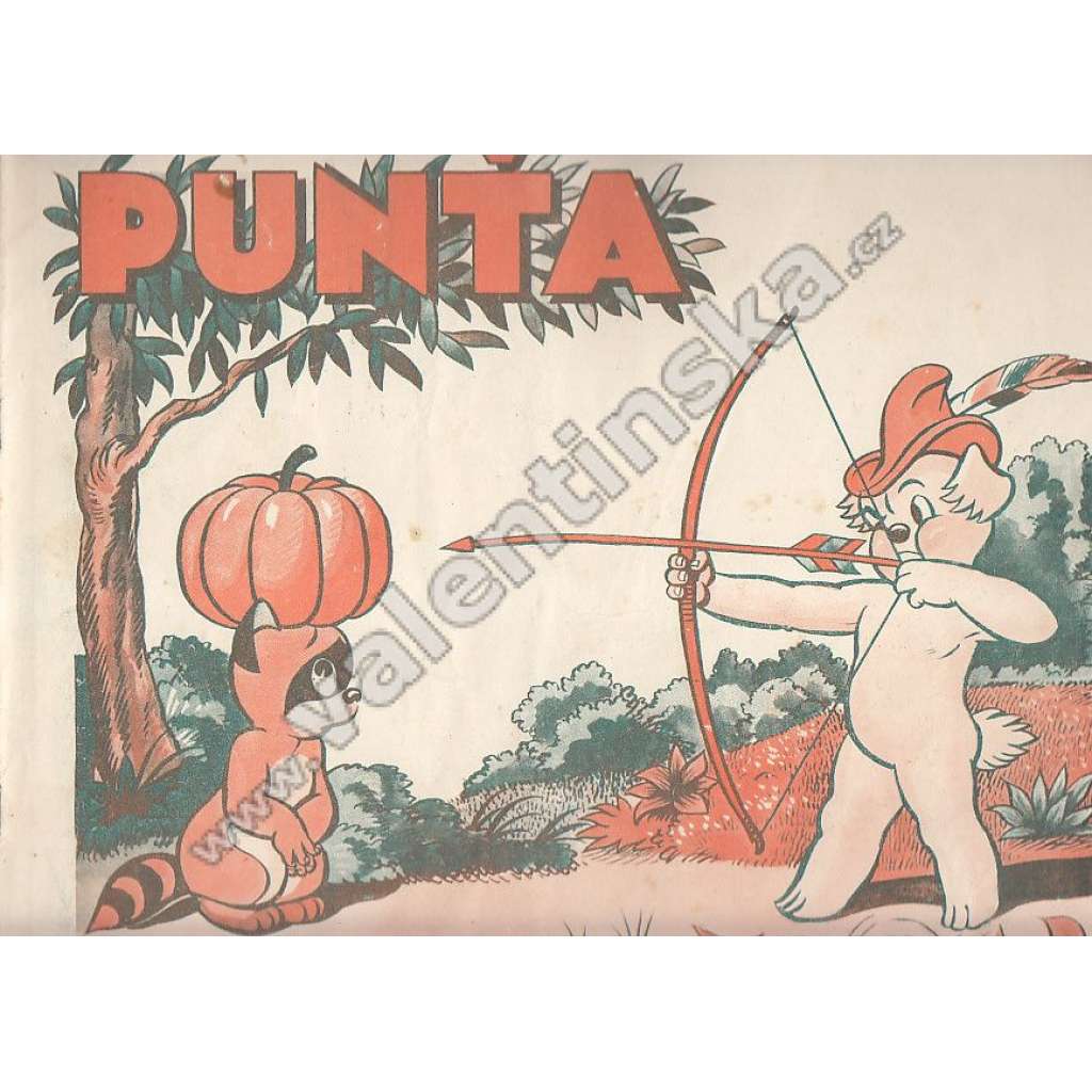 Dětský časopis Punťa, sešit 92. (1940)