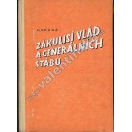 Zákulisí vlád a generálních štábů. Francie 1933-40