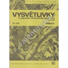 Vysvětlivky - Geolog. mapa; Mířkov