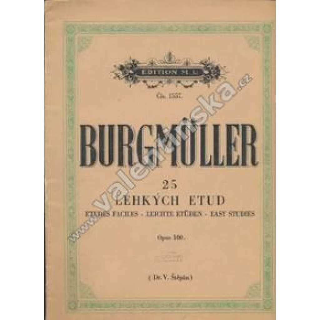 25 lehkých etud.  Op.100