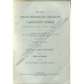 Soupis památek historických a uměleckých (Roudnice nad Labem, díl II. Zámek roudnický [umělecké sbírky, umění, starožitnosti, obrazy - Lobkowicz]