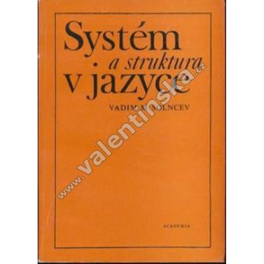 Systém a struktura v jazyce