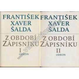 Z období Zápisníku -  2 svazky (František X. Šalda - Zápisník)