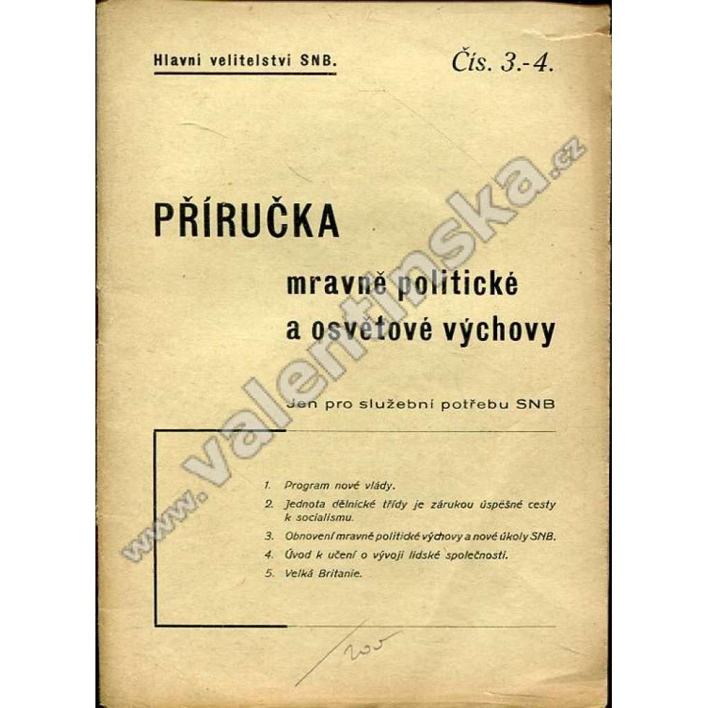 Příručka mravě politické a osvětové výchovy