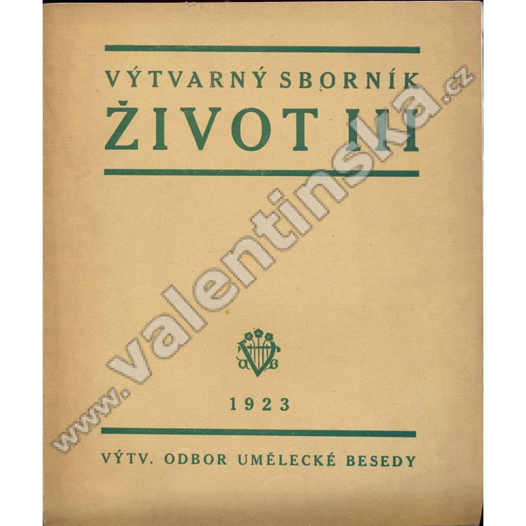 Výtvarný sborník Život III (1923)