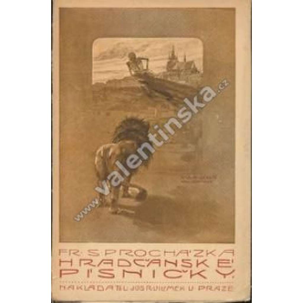Hradčanské písničky (secesní obálka)