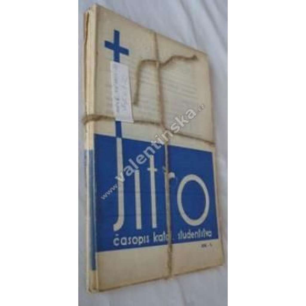 Časopis katolických studentů Jitro, r.XIV.1932-33