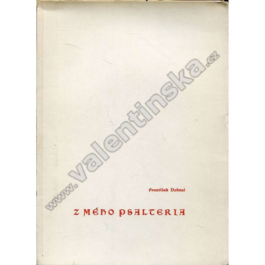 Z mého psalteria