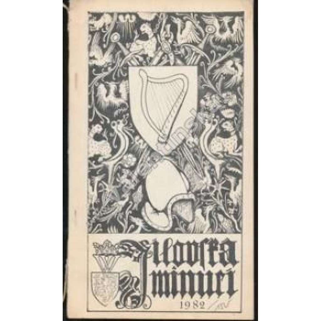 Jílovská minucí 1982 - minnesangři [příloha bulletinu Heraldika] [Z obsahu: milostné písně středověku a jejich autoři]