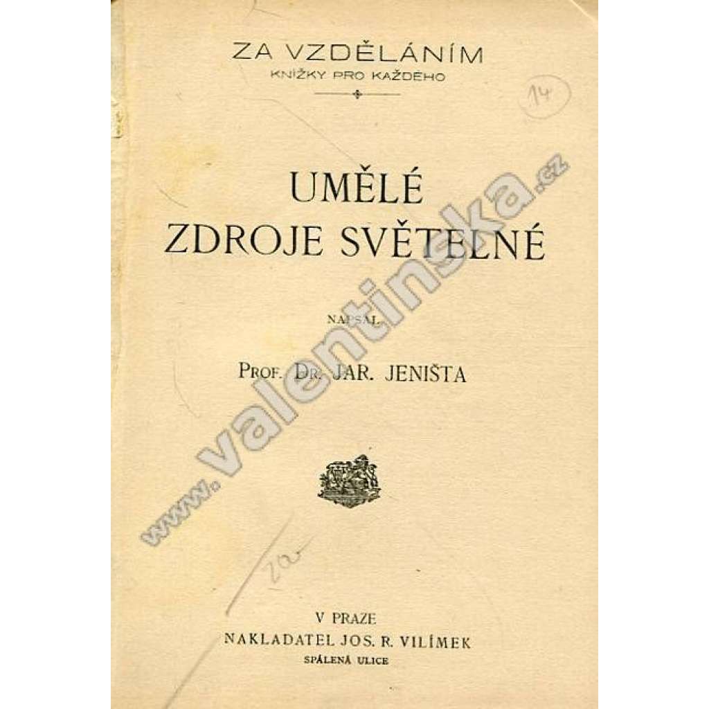 Umělé zdroje světelné