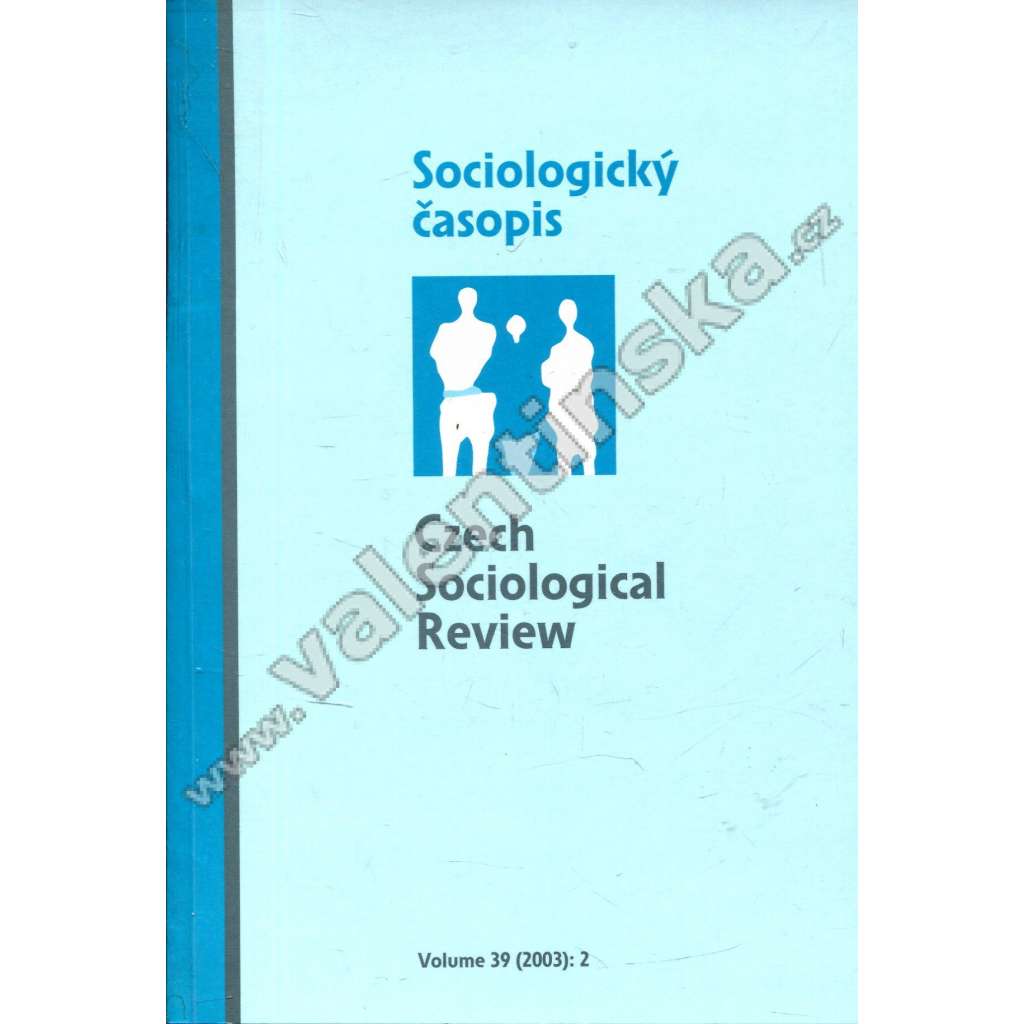 Sociologický časopis 2 * Volume 39/2003