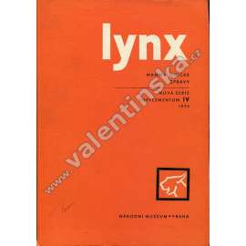 Lynx: Mammalogické zprávy - supplementum IV/1975