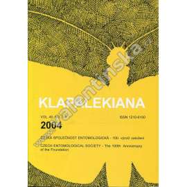 Klapalekiana, vol. 40, no. 3-4 (2004)