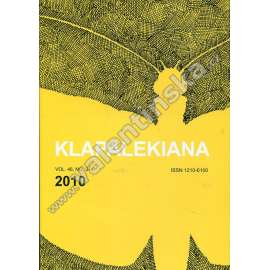 Klapalekiana, vol. 46, no. 3-4 (2010)