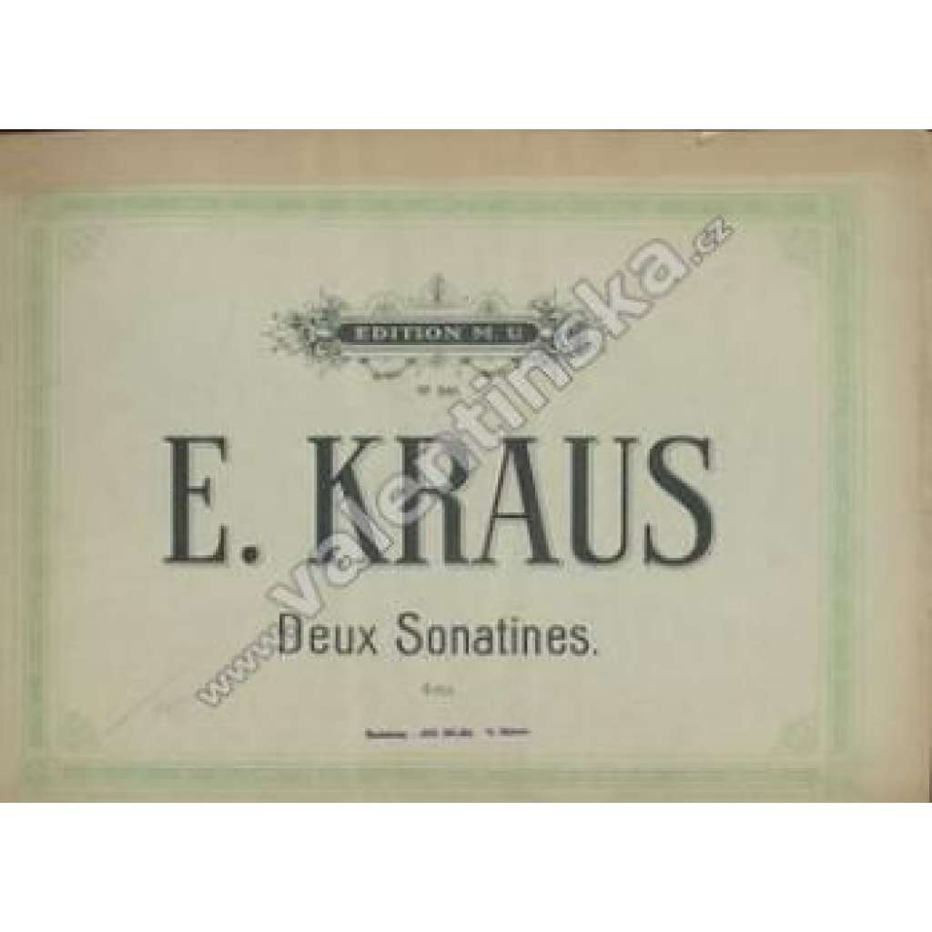 Deux Sonatines
