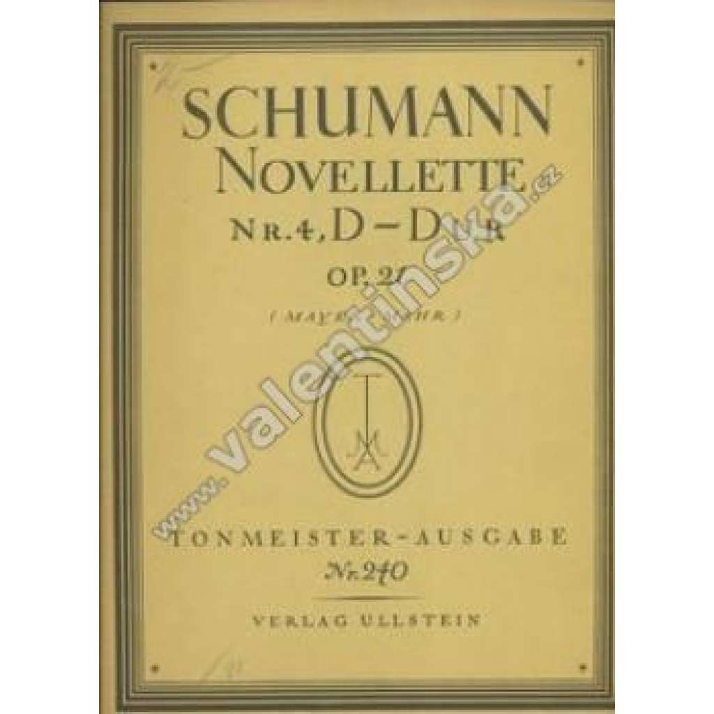 Novellette, Nr.4, D-Dur