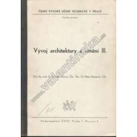 Vývoj architektury a umění III.