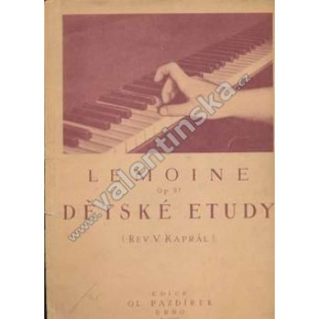 Dětské etudy (noty pro piano, klavír)