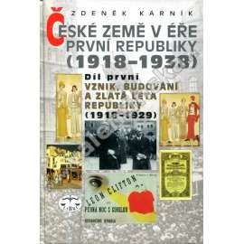 České země v éře První republiky (1918-1929), I.