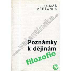 Poznámky k dějinám filozofie