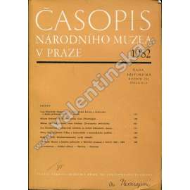 Časopis Národního muzea v Praze, 3-4/1982