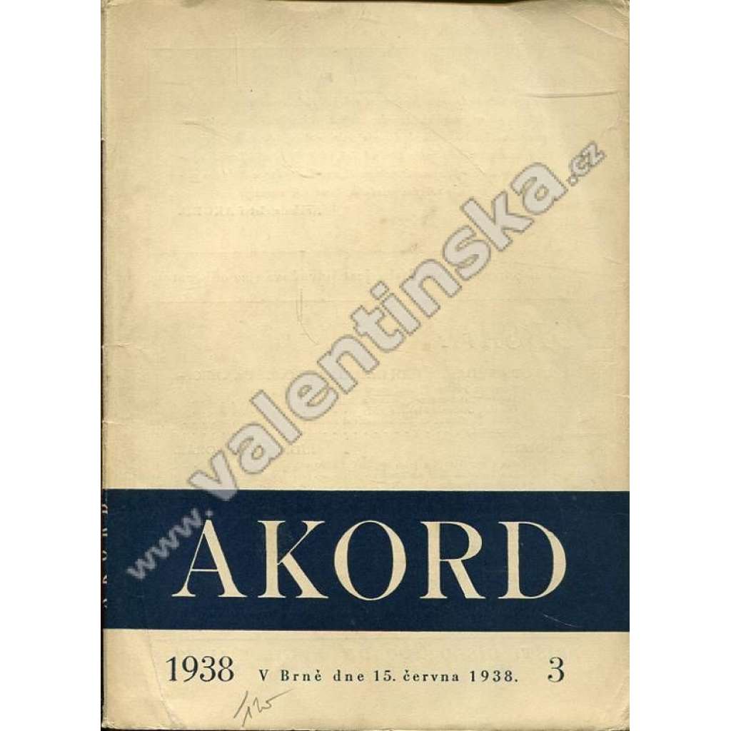 Akord, 3/1938 (červen 1938)