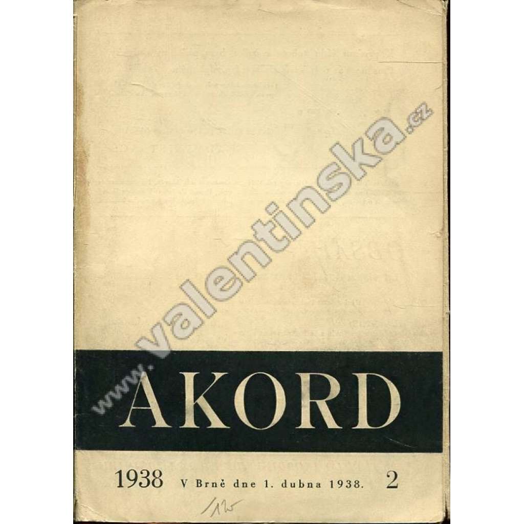 Akord, 2/1938 (duben 1938)