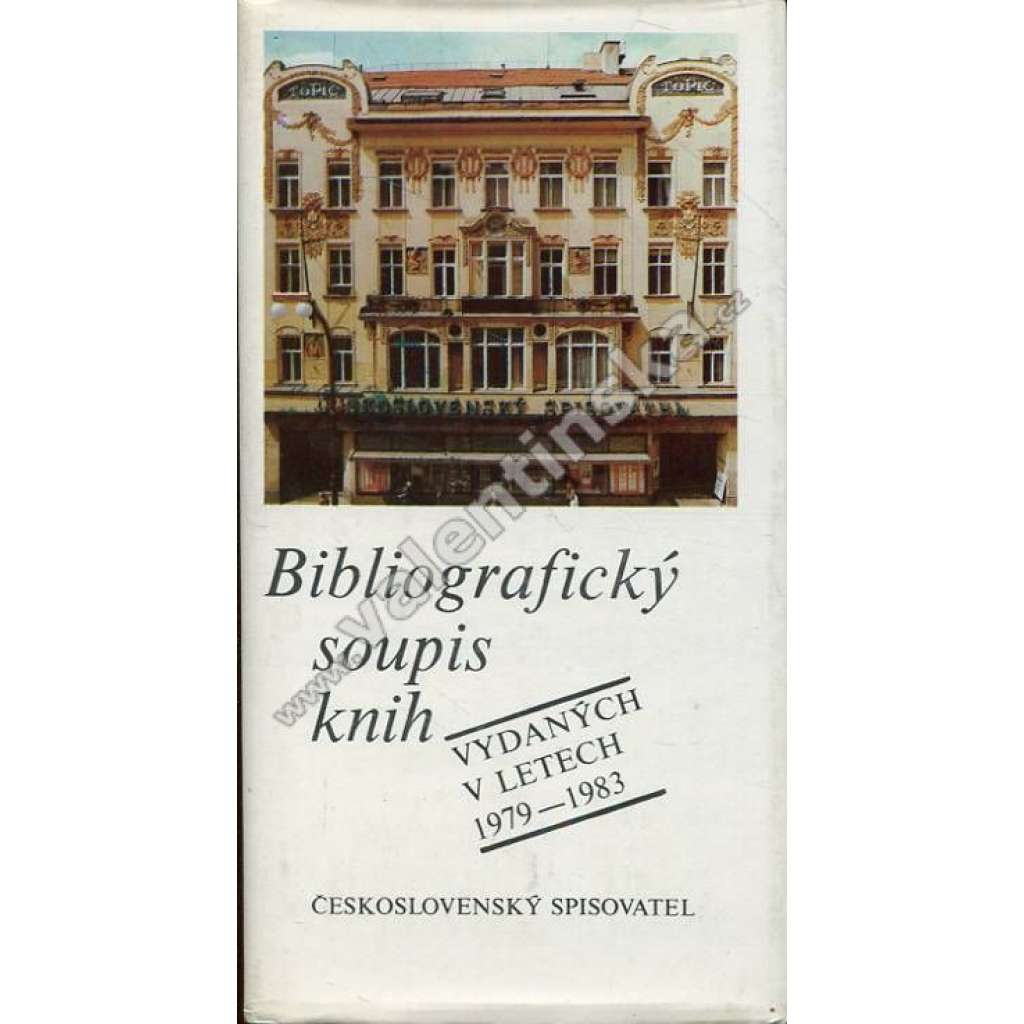 Bibliografický soupis knih vyd. v letech 1979-1983