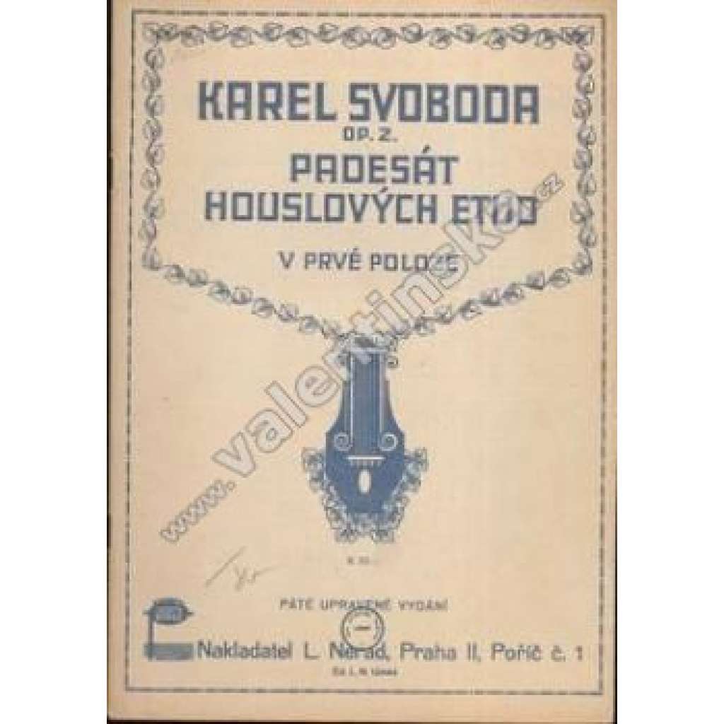 Padesát houslových etud