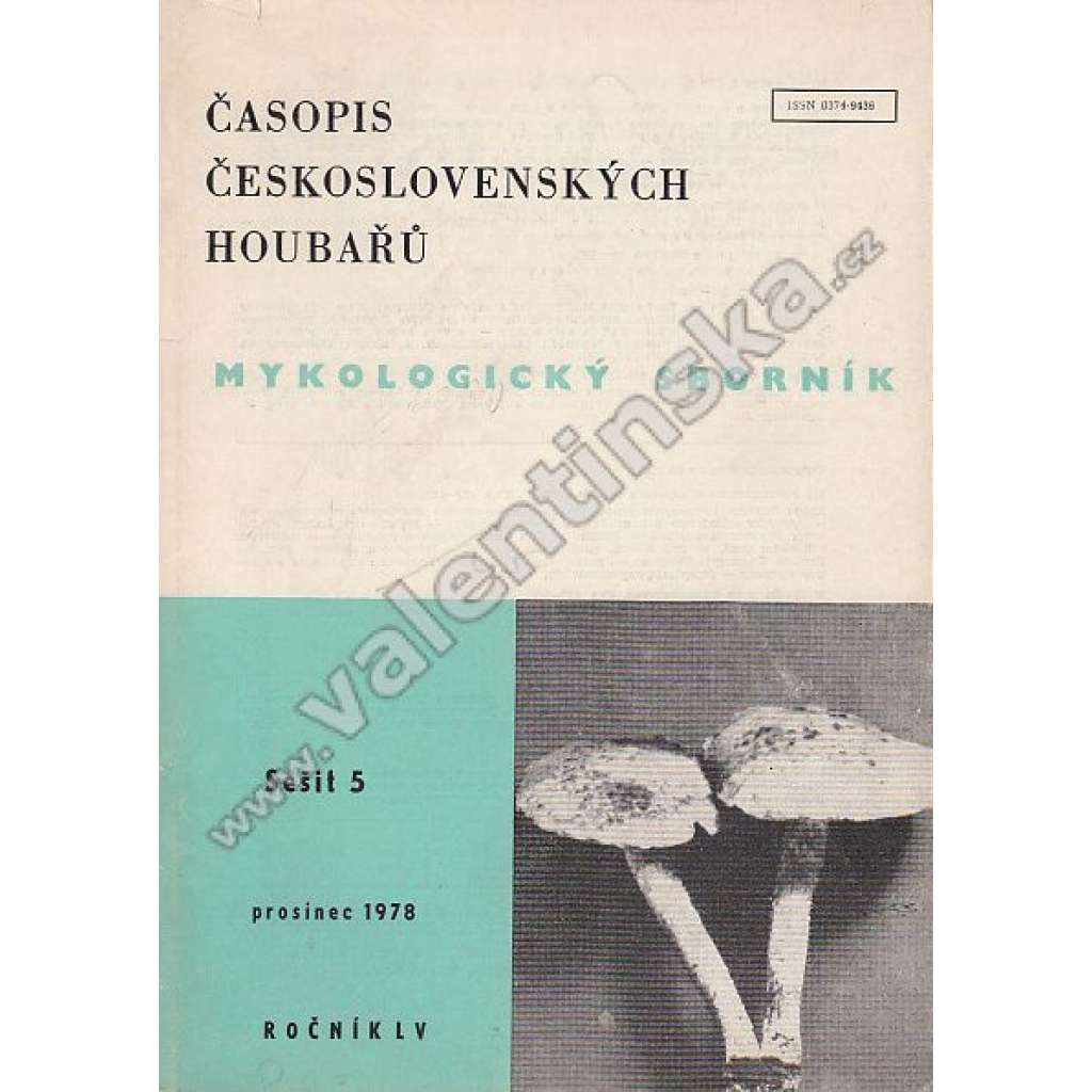 Mykologický sborník, 5/1978 (r. LV.)