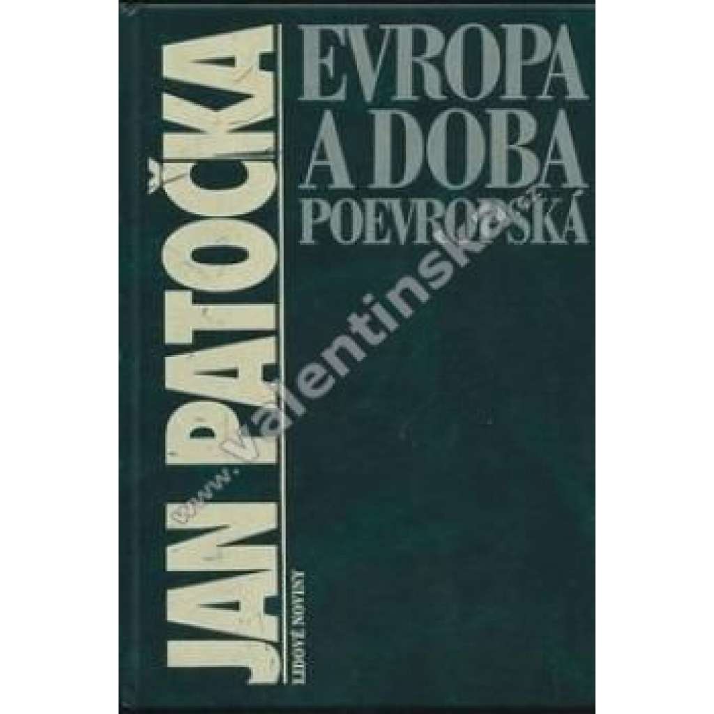 Evropa a doba poevropská (filozofie, filozofie dějin, historiografie, mj. Démokritos a Platón, Sokratés a Athény)