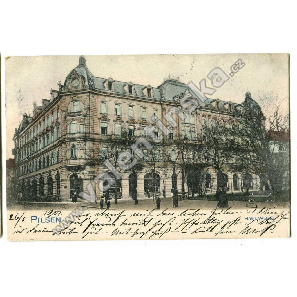 Plzeň, hotel Waldek