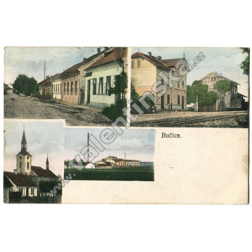 Bučice - Vrdy, Čáslav, Kutná Hora, nádraží továrna