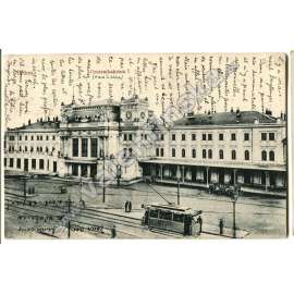 Brno, nádraží, tramvaj
