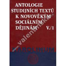 Antologie studijních textů k novověkým...