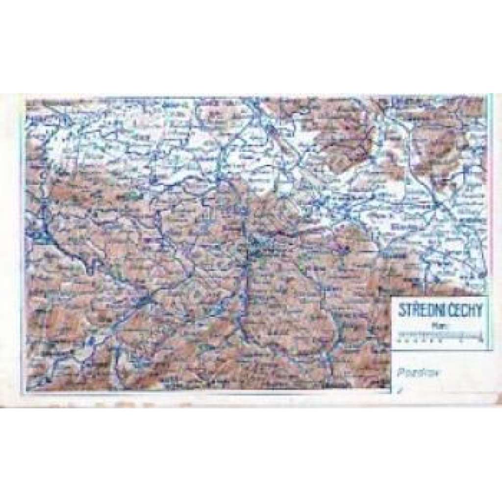Střední Čechy ( mapa)